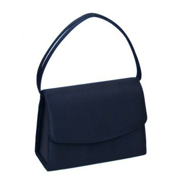 サテン素材 フォーマルバッグ IK4221 クロ (代引不可)