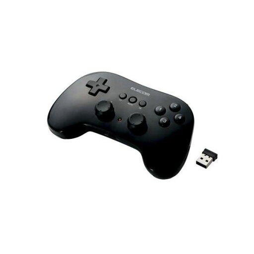 エレコム 小型軽量ワイヤレスゲームパッド JC-U3912TBK (代引不可) エレコム 小型軽量ワイヤレスゲームパッド JC-U3912TBK (代引不可)