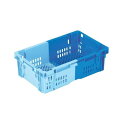 業務用コンテナボックス/食品用コンテナー 【本体・蓋セット/NF-M23P・フタ】 ダークブルー/ブルー 材質:PP (代引不可)(3)