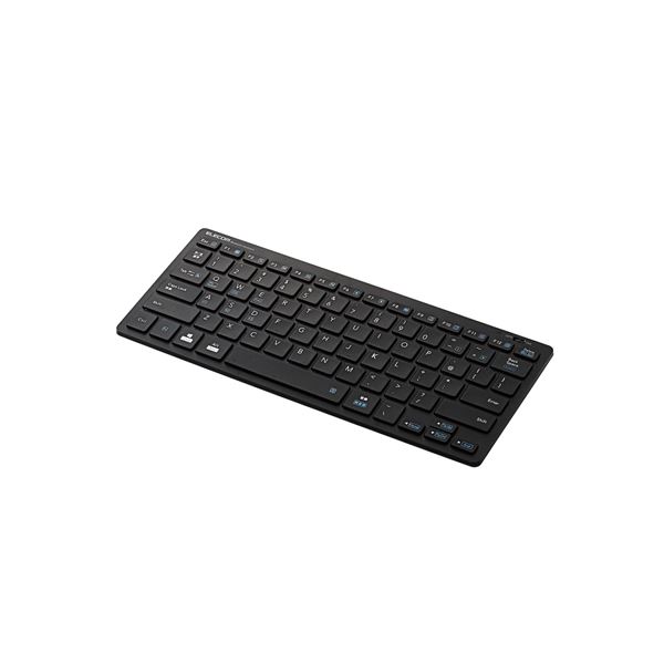 エレコム Bluetoothミニキーボード/パンタグラフ式/軽量/マルチOS対応/ブラック TK-FBP102BK (代引不可)