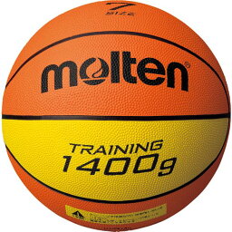【モルテン Molten】 トレーニング用 バスケットボール 【7号球】 約1400g ゴム製 9140 B7C9140 〔運動 スポーツ用品〕 (代引不可)
