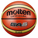【モルテン Molten】 バスケットボール 【6号球】 オレンジ 人工皮革 BGA6 〔運動 スポーツ用品〕 (代引不可)(4)