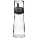 【50セット】 調味サーバー/オイルボトル 【Mサイズ ブラック】 ふた付き 本体:ソーダガラス 『スタビアリュクス』 (代引不可)