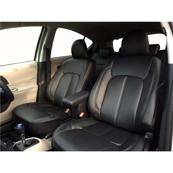 mline（エムライン） シートカバー【スタンダード】 ワゴンR MH34S ブラック (代引不可)