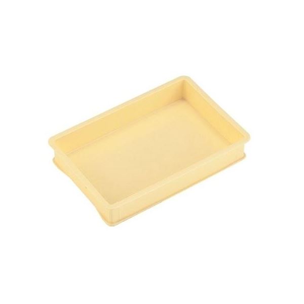 パンコンテナー/食品用コンテナー 【小型深】 アイボリー 清掃簡単 (代引不可)