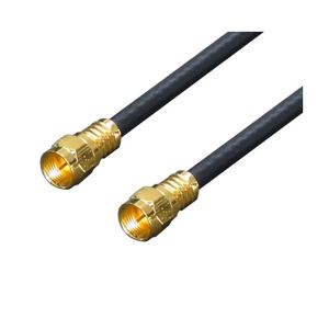 (まとめ)変換名人 アンテナ 4Cケーブル 30cm X 2pcs F4-30x2【×10セット】 (代引不可)