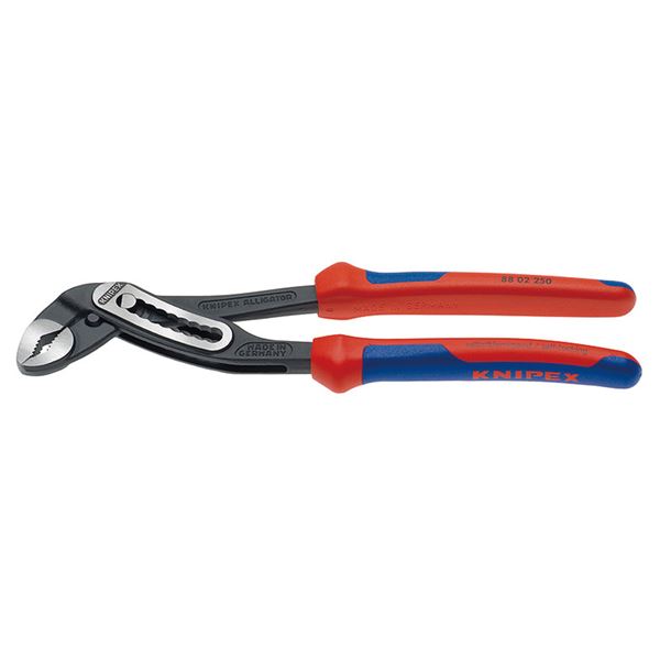 KNIPEX(クニペックス)8802-250 アリゲーター ウォーターポンププライヤー (SB) (代引不可)