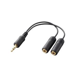 (まとめ)エレコム iPod用モバイルオーディオケーブル IPC-AS/BK【×10セット】 (代引不可)