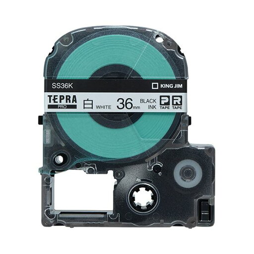 (まとめ) キングジム テプラ PRO テープカートリッジ 36mm 白/黒文字 SS36K 1個 【×2セット】 (代引不可) (まとめ) キングジム テプラ PRO テープカートリッジ 36mm 白/黒文字 SS36K 1個 【×2セット】 (代引不可)