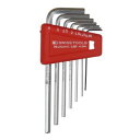 PB SWISS TOOLS 210H-4 ホルダー付六角棒レンチセット(パックナシ)
