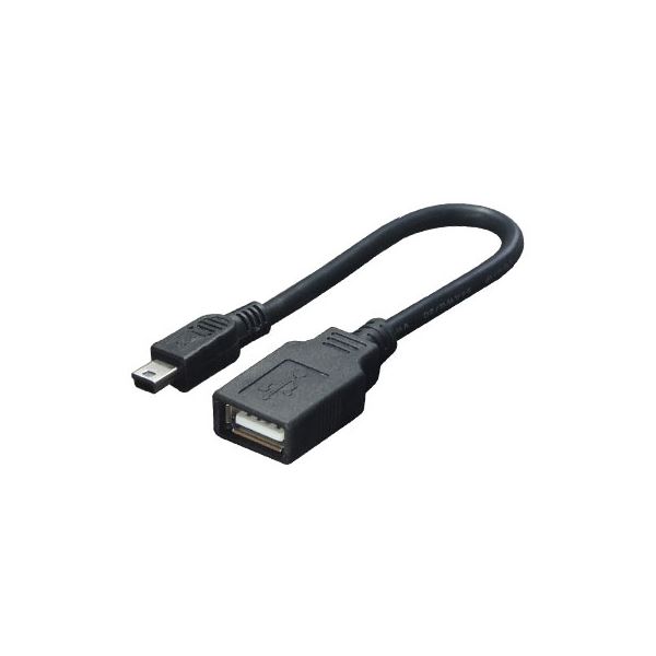 （まとめ）変換名人 miniUSB HOSTケーブル USB-M5H／CA20【×20セット】 (代引不可)