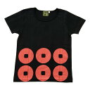 戦国武将Tシャツ 【真田幸村 六連銭】 Sサイズ 半袖 綿100% 日本製 ブラック(黒) 〔Uネック おもしろ〕 (代引不可)
