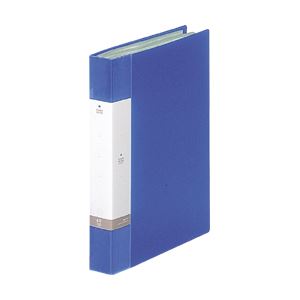 （まとめ） リヒトラブ リクエスト・クリヤーブック A4判タテ型（60ポケット） G3203-8 青 1冊入 【×3..
