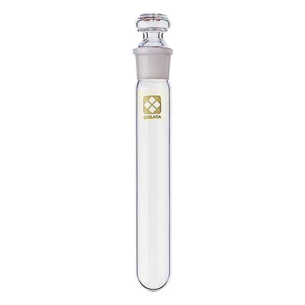 【柴田科学】共通摺合共栓遠心沈殿管 丸底形 平栓付 目盛なし 10mL【10個】 010280-15106A (代引不可)