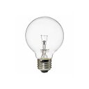 (まとめ)YAZAWA ボール電球60W形クリア GC100V57W70【×10セット】 (代引不可)