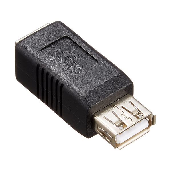 (まとめ)変換名人 USB中継 USB A→B USBAB-USBBB【×20セット】 (代引不可)