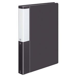 (まとめ) コクヨ クリヤーブック(クリアブック)(POSITY) 固定式 A4タテ 60ポケット 背幅35mm ダークグレー P3ラ-L60NDM 1冊 【×5セット】 (代引不可)