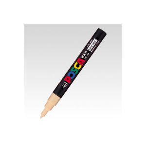 （まとめ） 三菱鉛筆 ユニ ポスカ 細字（0.9-1.3mm） PC-3M.54 うすだいだい 1本入 【×10セット】 (代引不可)