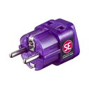 (まとめ) サンワサプライ 海外電源変換アダプタエレプラグW-SE(ドイツ・フランス) TR-AD13 【×5セット】 (代引不可)