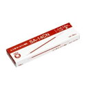 (業務用50セット) 三菱鉛筆 ボールペン替芯 SA14CN.15 赤 10本 ×50セット (代引不可)