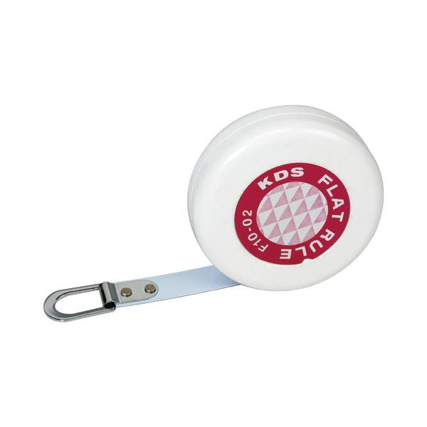 (まとめ) ムラテックKDS フラットルール 曲面測定尺 幅10mm×2m F10-02P 1個 【×5セット】 (代引不可)