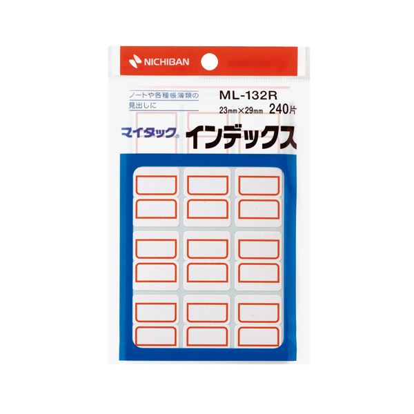 ■商品内容【ご注意事項】・この商品は下記内容×30セットでお届けします。ノートや書類、カタログの見出しに。■商品スペックタイプ：紙ラベルサイズ：中色：赤ラベルサイズ：タテ23×ヨコ29mmラベルの厚さ：0.15mm材質：上質紙重量：42gその他仕様：●合計片数:240片備考：※重量:パッケージ含む■送料・配送についての注意事項●本商品の出荷目安は【1 - 4営業日　※土日・祝除く】となります。●お取り寄せ商品のため、稀にご注文入れ違い等により欠品・遅延となる場合がございます。●本商品は同梱区分【TS1】です。同梱区分が【TS1】と記載されていない他商品と同時に購入された場合、梱包や配送が分かれます。●沖縄、離島および一部地域への配送時に追加送料がかかる場合や、配送ができない場合がございます。