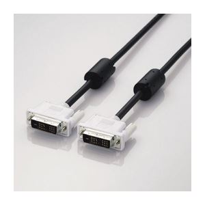(まとめ)エレコム DVIシングルリンクケーブル(デジタル) CAC-DVSL20BK【×2セット】 (代引不可) (まとめ)エレコム DVIシングルリンクケーブル(デジタル) CAC-DVSL20BK【×2セット】 (代引不可)