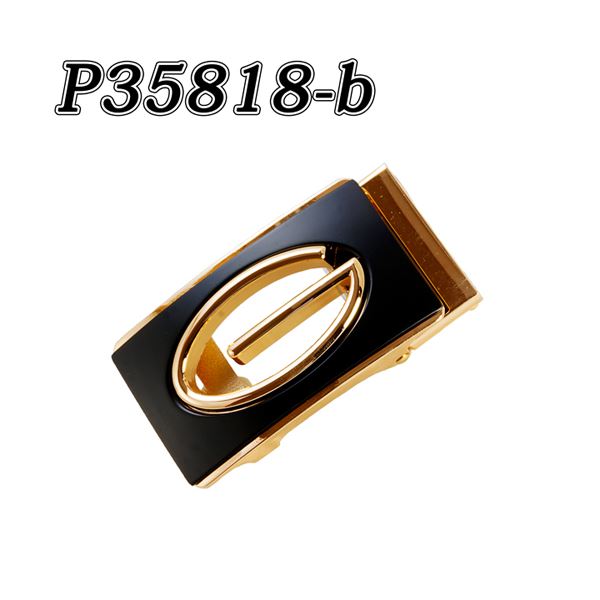 (まとめ) TENKAPAS 無段階調整 快適便利 オートロック 本革 ベルト メンズ P35818-b 【×2セット】 (代引不可)