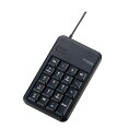 (まとめ)エレコム 2ポートUSB2.0ハブ付きコンパクトUSBテンキーパッド TK-TCM014BK【×2セット】 (代引不可)(2)