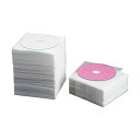 (まとめ)TANOSEE CD・DVD不織布ケース両面2枚収納 1セット(500枚:100枚×5パック)【×3セット】 (代引不可)