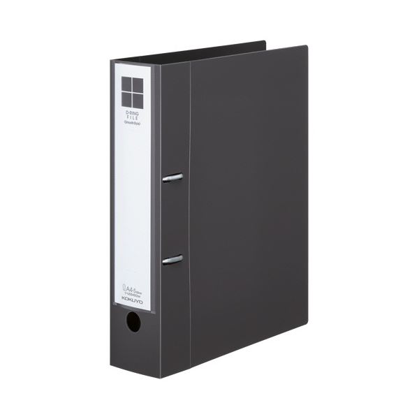 ■サイズ・色違い・関連商品■オレンジ■黄緑■オフホワイト■ピンク■ダークグレー[当ページ]■青■商品内容【ご注意事項】この商品は下記内容×20セットでお届けします。【商品説明】●A4タテ、背幅75mm、ダークグレーのDリングファイルです。●表紙をロックした「閲覧モード」では、書類の紙めくりをスムーズに行うことができます。●書類がDリング直線部分だけを通過するため、パンチ穴が傷みにくくなります。紙めくり距離が短いことで、書類をスムーズに閲覧できます。●ワンタッチで開く金属とじ具。■商品スペックサイズ：A4タテ色：ダークグレー寸法：W265×H307mm背幅：75mm表紙厚：1.5mmとじ穴間隔：80mmとじ厚：50mm収容枚数：コピー用紙約500枚穴数：2穴背見出し紙：替紙式材質：表紙:再生ポリプロピレン、とじ具:金属その他仕様：●紙押さえ具付●表紙裏ポケット付●セミワイド表紙■送料・配送についての注意事項●本商品の出荷目安は【1 - 5営業日　※土日・祝除く】となります。●お取り寄せ商品のため、稀にご注文入れ違い等により欠品・遅延となる場合がございます。●本商品は仕入元より配送となるため、沖縄・離島への配送はできません。[ フ-UDS450DM ]