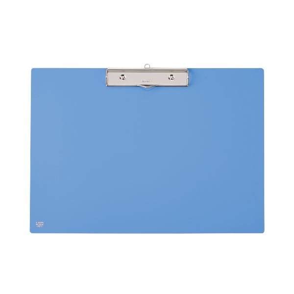 (まとめ) ライオン事務器 PETカラー用箋挟B4ヨコ ブルー No.231K 1枚 【×10セット】 (代引不可)