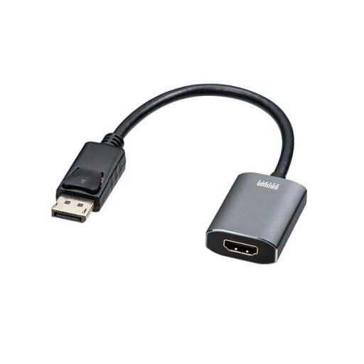 サンワサプライ DisplayPort-HDMI 変換アダプタ HDR対応 AD-DPHDR01 ブラック (代引不可) サンワサプライ DisplayPort-HDMI 変換アダプタ HDR対応 AD-DPHDR01 ブラック (代引不可)