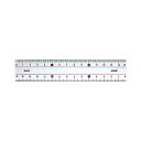 (まとめ) ソニック 15cm 直線定規 学納タイプ SN-366 1本 【×50セット】【送料無料】 (代引不可)