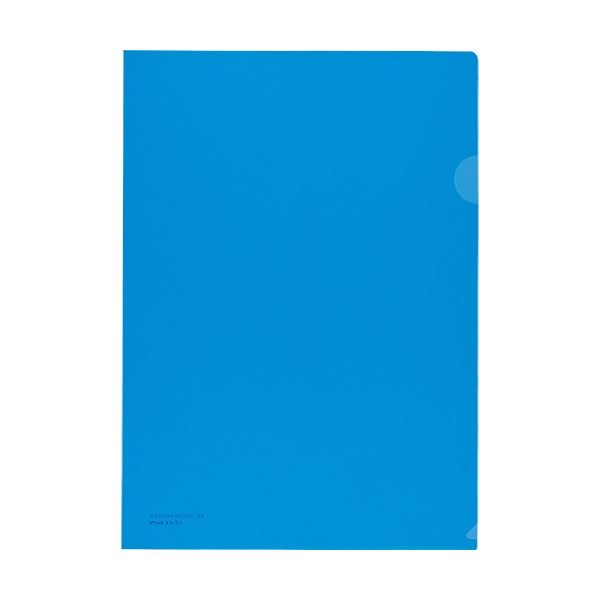 (まとめ) ライオン事務器 PPカラーホルダー A4 厚さ0.2mm ブルー CF-6 1セット(5枚) 【×30セット】【送..