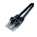 (まとめ) ホーリック LANケーブル UTP カテゴリー6A 5m ブラック LC50-581RB 【×2セット】 (代引不可)(2)