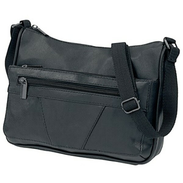 合成皮革/羊革付属ポシェット ブラック (代引不可)