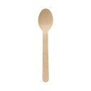 (まとめ) サンナップ 透明袋入 ウッドスプーン 15.5cm 100本 【×5セット】【送料無料】 (代引不可)