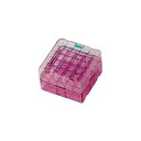 (まとめ)フリーズラック ピンク 75×75×53mm PC25-P (バラ) 【×5セット】