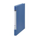(まとめ) TANOSEE Zファイル(貼り表紙)ロングタイプ 青 1セット(10冊) 【×5セット】 (代引不可)(3)