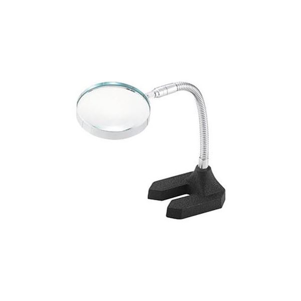 (まとめ)TRUSCOスタンドルーペ(フレキシブル式) TL-SLF 1台【×3セット】 (代引不可)