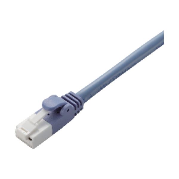(まとめ) エレコム 爪折れ防止 CAT5E対応LANケーブル ブルー 20m LD-CTT/BU200 1本 【×5セット】 (代引不可)