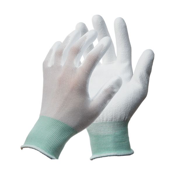 （まとめ）川西工業 ポリウレタン背抜き手袋 S 1パック（10双） 【×5セット】 (代引不可)