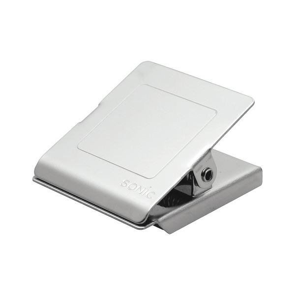 （まとめ）ソニック ステンレスマグネットクリップ M 口幅36mm CP-1094 1個 【×10セット】 (代引不可)