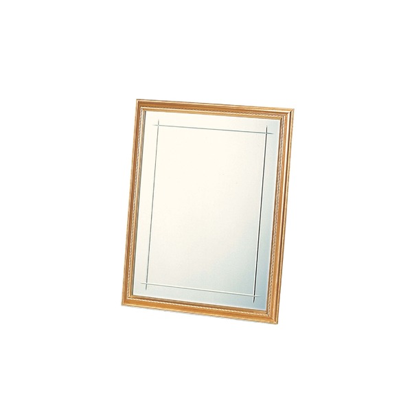 ■商品内容鏡の産地、大阪平野で熟練の職人により作られた高級な鏡です。鏡がVの形にカットされた模様のおしゃれな鏡です。5mm圧の鏡が入っており、普通の鏡より、綺麗に映ります。豪華な金のフレームでお部屋をゴージャスに変えます。■商品スペック●商品サイズ／約676×525×35mm　重量5300g●材質／フレーム：アルミ・鏡●箱入り(サイズ／約752×550×63mm)　重量6000g　●日本製■送料・配送についての注意事項●本商品の出荷目安は【1 - 6営業日　※土日・祝除く】となります。●お取り寄せ商品のため、稀にご注文入れ違い等により欠品・遅延となる場合がございます。●本商品は同梱区分【TS1926】です。同梱区分が【TS1926】と記載されていない他商品と同時に購入された場合、梱包や配送が分かれます。●本商品は仕入元より配送となるため、沖縄・離島への配送はできません。[ 10250 ]