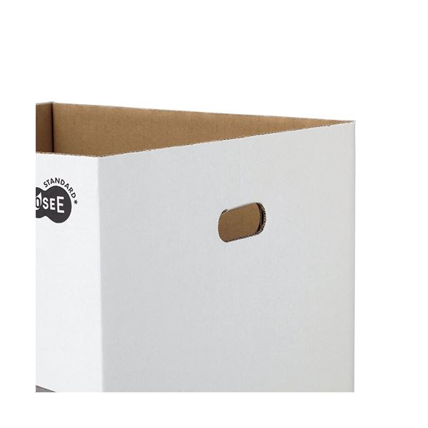 (まとめ)TANOSEE ダンボールゴミ箱 90L 1セット(3枚)【×5セット】 (代引不可)