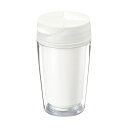 トレードワークス カスタムデザインタンブラーFC 250ml ホワイト TS-1146-044 1箱(60個)【送料無料】 (代引不可)