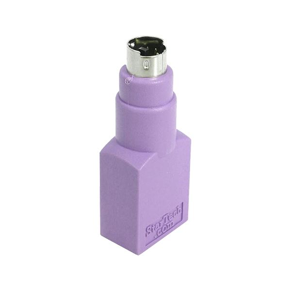 (まとめ)StarTech USBキーボード対応USB-PS/2変換アダプタ USB A(メス)-PS/2(オス) GC46FMKEY 1個【×10セット】 (代引不可)