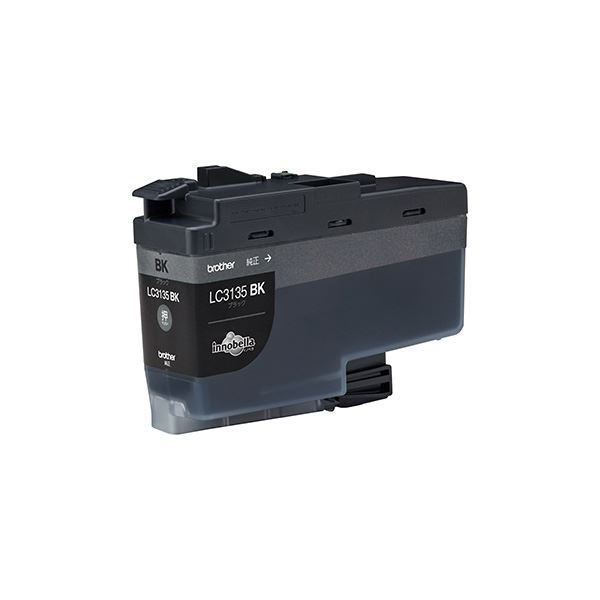 (まとめ)【純正品】 ブラザー LC3135BK インク 超大容量 ブラック【×5セット】 (代引不可)