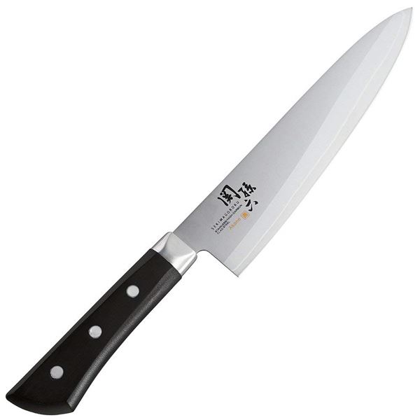 牛刀包丁/調理器具 【刃渡り180mm】 日本製 ステンレス 食器洗浄機対応 『貝印 関孫六 茜』 